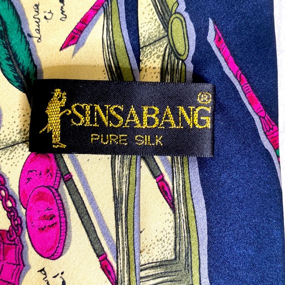 Librarian Tie 100% Silk - Picture 4 of 10